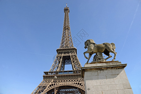 Eiffel铁塔和法国巴黎图片