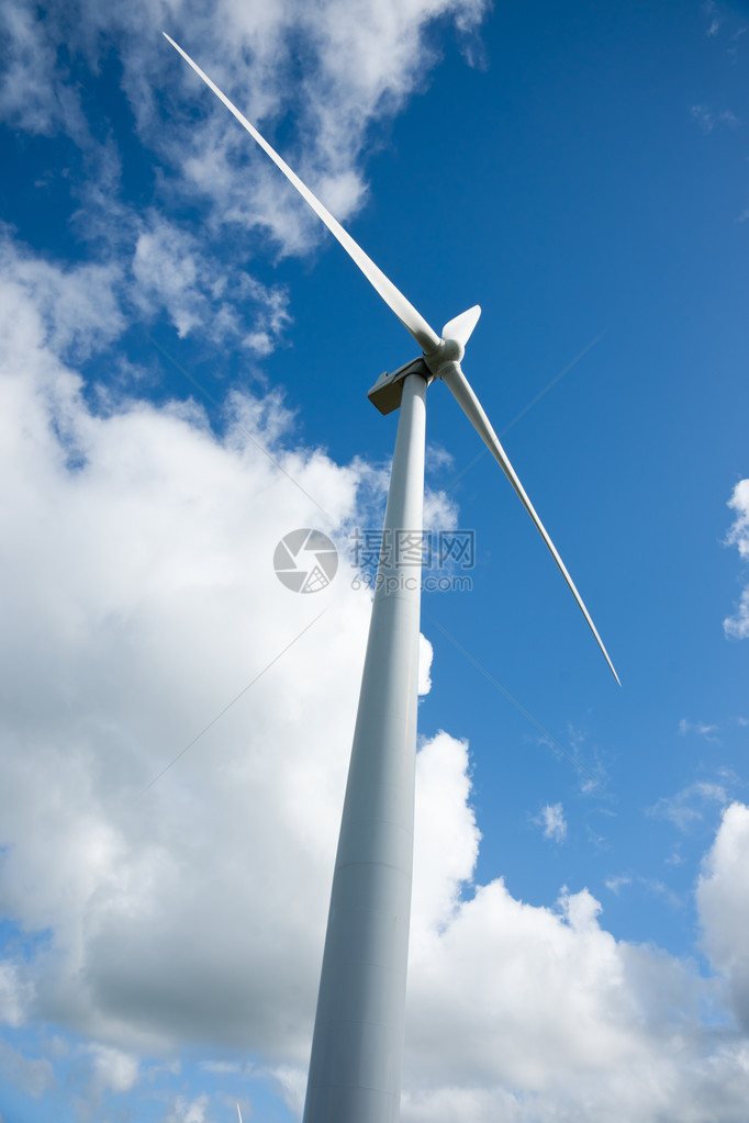 风力涡轮机可产生可再生能源和电力图片