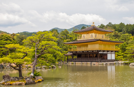 金阁寺金阁京都北部的禅寺图片
