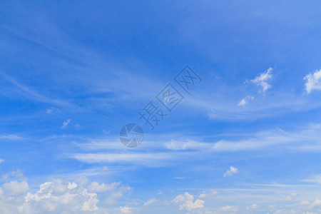 夏天的蓝天和白云天图片