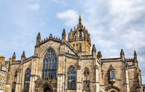 苏格兰爱丁堡圣吉尔斯大教堂景观图片