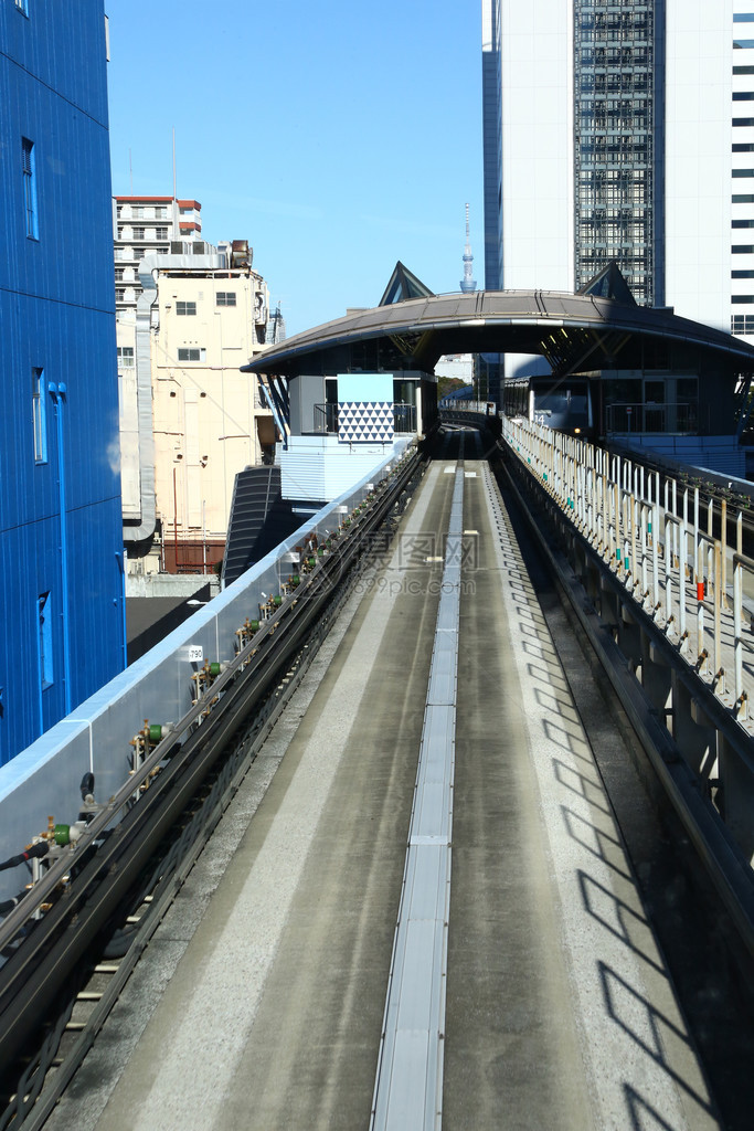 日本东京现代火车图片