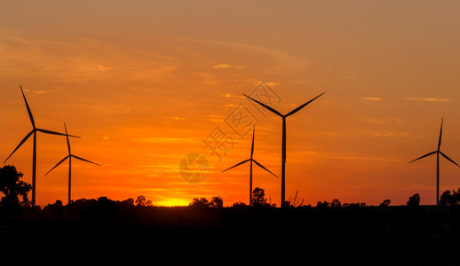 风力涡轮机养殖场生图片