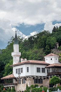罗马尼亚女王的城堡在保加利亚巴尔奇克的图片