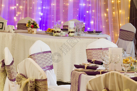 婚礼或餐桌布置图片