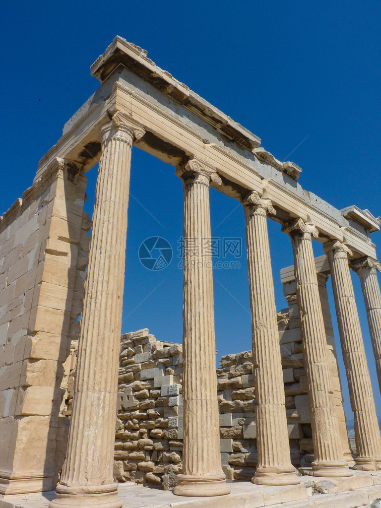 帕台农神庙雅典的图片