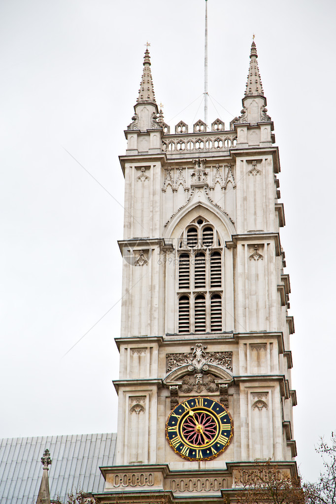 英国古老建筑和宗教的隆登图片