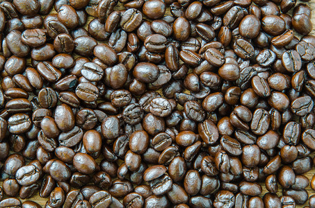烘焙咖啡豆背景纹理图片