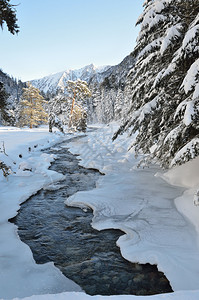 Marcadau河谷是冬季度假最受欢迎的地方图片