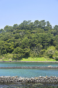 韩国济州岛的OlleCours2号陆地景观奥尔勒是沿济州岛海岸建立的图片