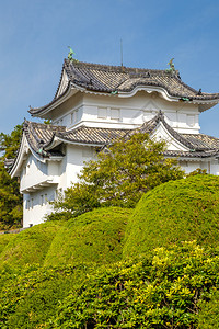 日本名古屋城的美丽遗址图片