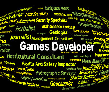 显示游戏时间和就业的游戏开发者NamePlaytimeandE图片