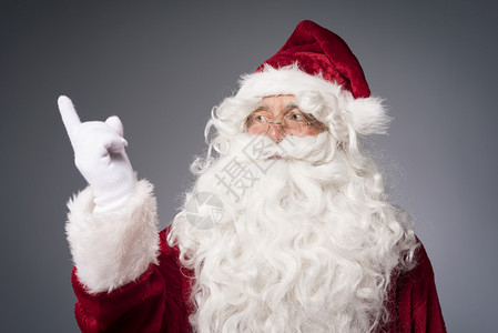 白胡子的圣诞老人乖一点否则图片