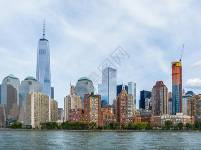 下曼哈顿城市景观纽约市美国图片