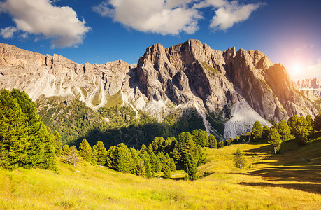 公园Dolomites图片