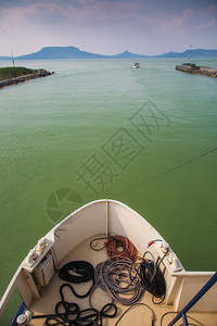 从船甲板看巴拉顿湖图片
