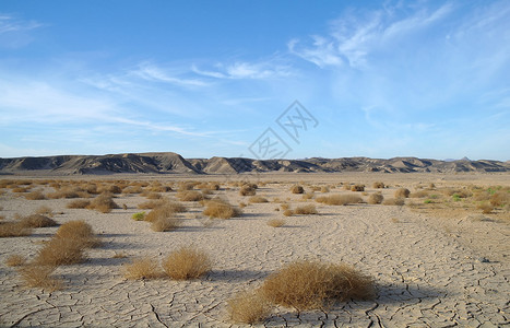 埃及沙漠和蓝天图片