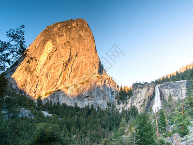 Yosemite内华达瀑图片