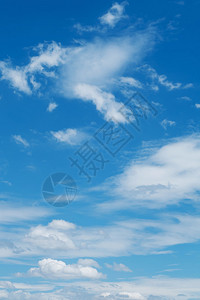 天气背景的白云和蓝天图片