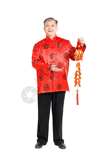 红包粽意老人在国语中微笑的手势纸面和红包只表示祝好运的意背景