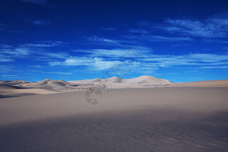 蒙古戈壁沙漠丘图片