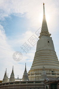 泰国曼谷的宝塔寺图片