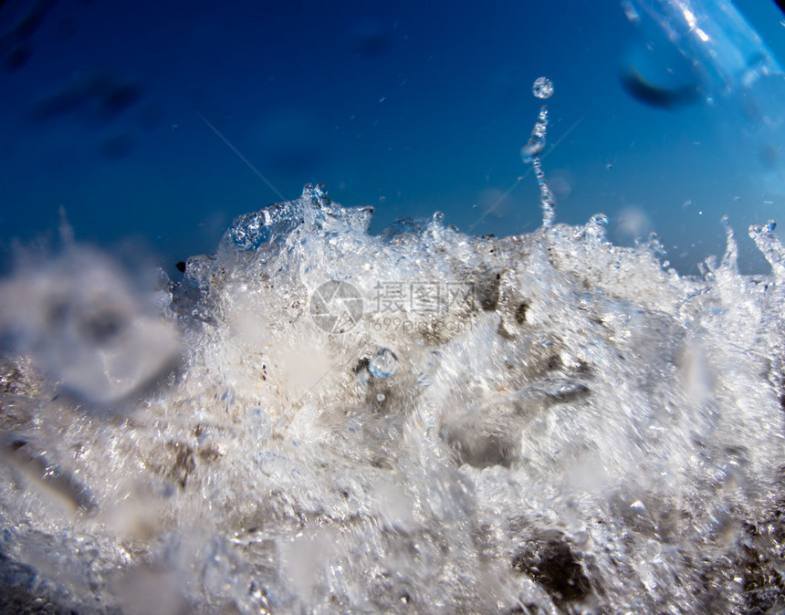 水下景观水波图片