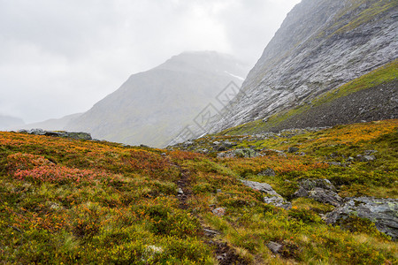挪威的秋景图片
