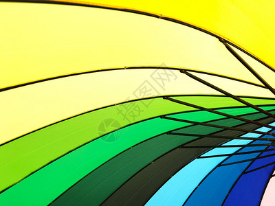 伞背景的彩色图案图片