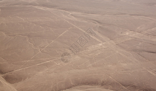 Nazca线Pelican的空中观察图片