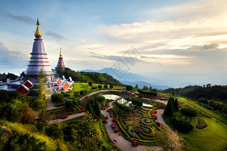 泰国清迈大圣雷利什塔纳巴波高清图片