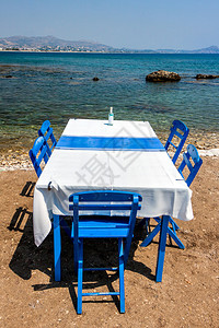 希腊罗得岛海岸Kolympia镇传统希腊图片