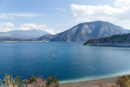 日本富士山的M图片