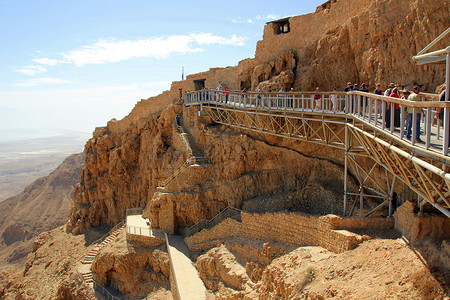 Masada以色列死海西南海图片