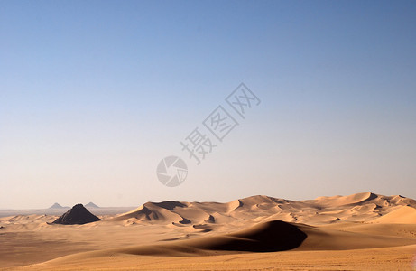 沙漠阿曼沙丘全景图片