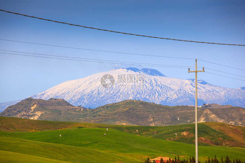 Etna火山图片