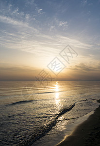 海边的日落图片
