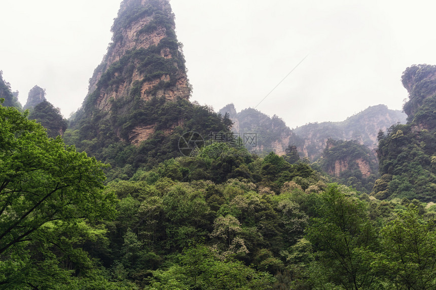 杨家界风景名胜区张家界山水景观图片