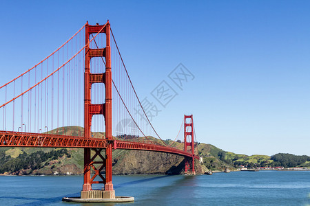 金门大桥旧金山加州金门大桥从风景图片