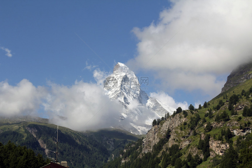 来自瑞士Zermatt镇的世界著名的Math图片
