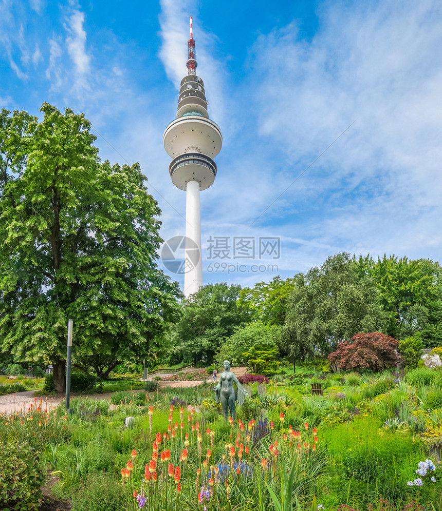 PlantenumBlomen公园的花园美景图片