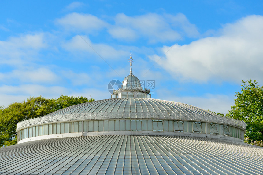 Keeble宫殿屋顶在格拉斯哥植物园的外部景象图片
