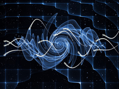 空间系列中的波浪物理科学和教育学科的振荡波和浪图图片