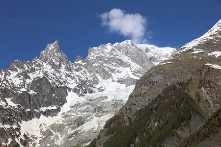 意大利库马约尔Courmayeur勃图片