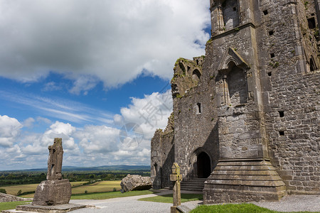 爱尔兰城堡在美丽的风景优美图片