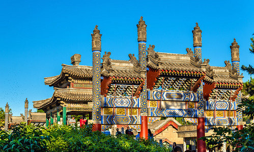 北京暑期宫传统大桥图片