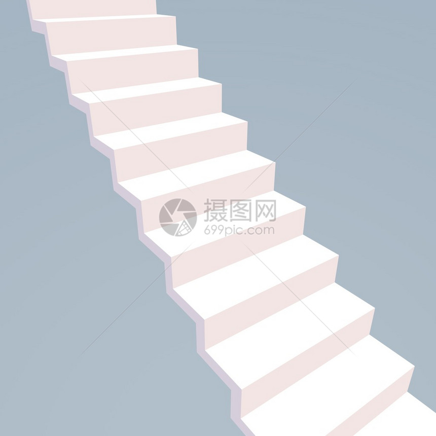摘要式楼梯3d翻接矢量e图片