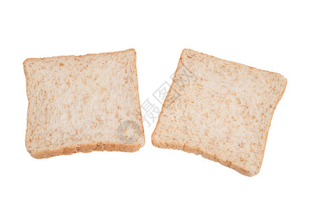 白面包切片图片