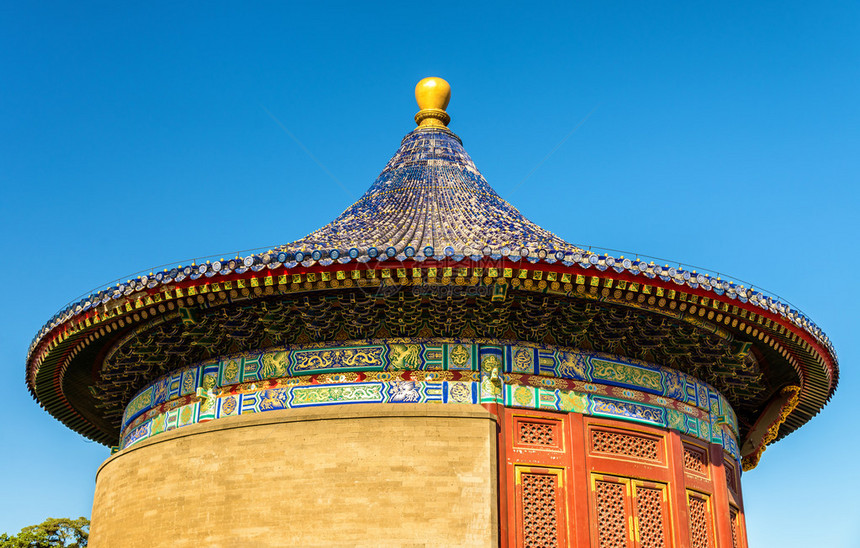 在北京天殿的天顶皇帝天穹图片