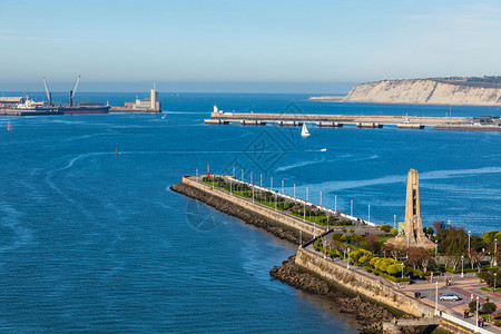 埃尔阿布拉湾盖特克索码头和海滨图片